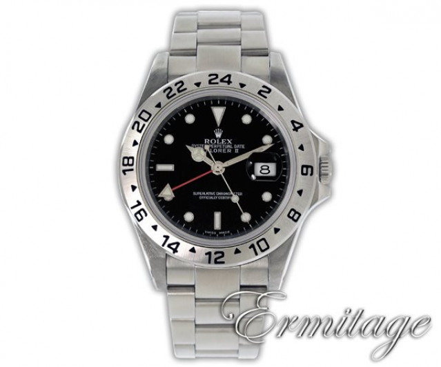 Rolex Oyster Perpetual Explorer II 16570 Steel Year 2001